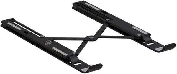Suporte de Mesa Portátil para Notebook/Laptop de 10" a 17,3", Com 10 Níveis de Regulagem, Dobrável, Acompanha Bolsa de Transporte, Preto - Image 2