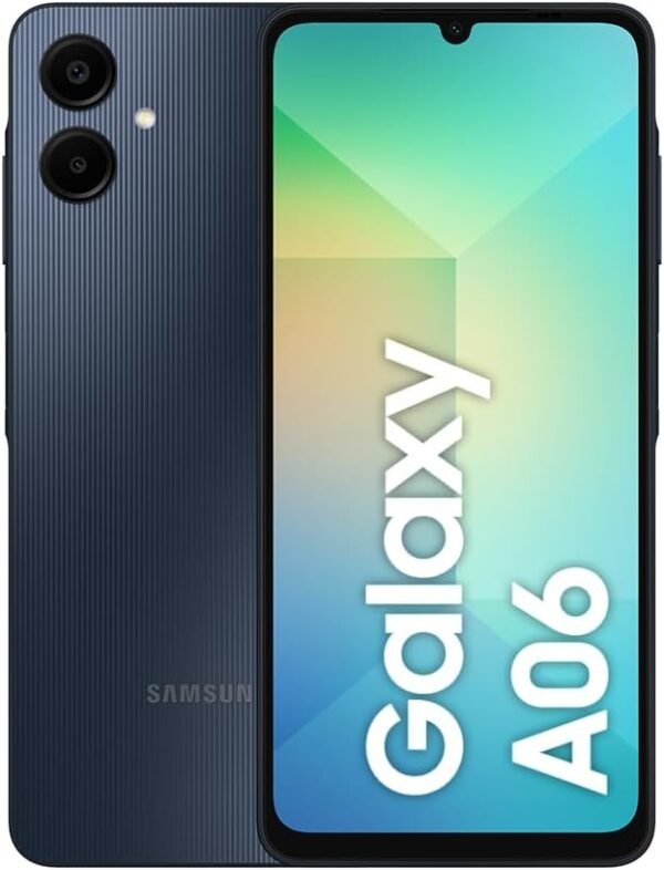 Smartphone Samsung Galaxy A06 128GB, 4GB RAM, Processador Octa-Core, Bateria de 5000mAh, Tela Infinita de 6.7", Câmera Traseira Dupla, Dual Chip - Azul Escuro - Image 2