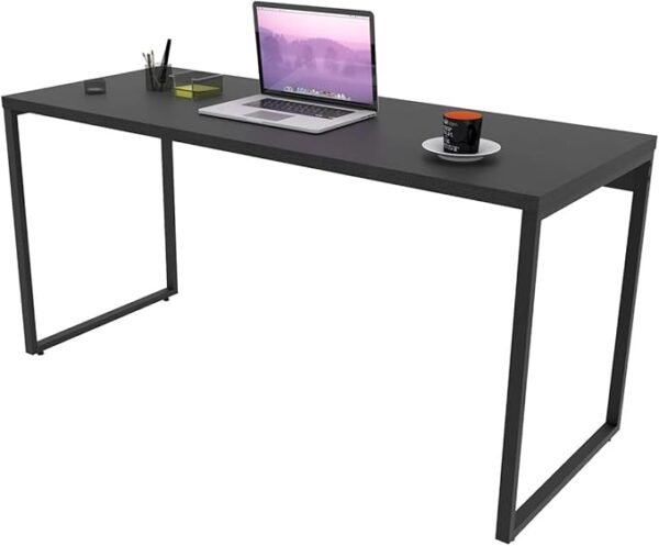Escrivaninha Trevalla Kuadra Me150-E10 Industrial 150cm Preto Onix - Image 2