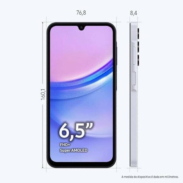 Smartphone Samsung Galaxy A15 4G 128GB - Azul Claro - Image 2